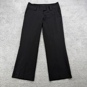 Adidas Golf Trousers Womens Black 4 Mid Rise Straight Stretch Performance Pants